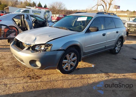 2006 Subaru Outback 2.5I from USA, damaged, VIN 4S4BP61C167329270